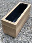 Premium Iroko Hardwood Planters 900mm x 300mm 3 Tier